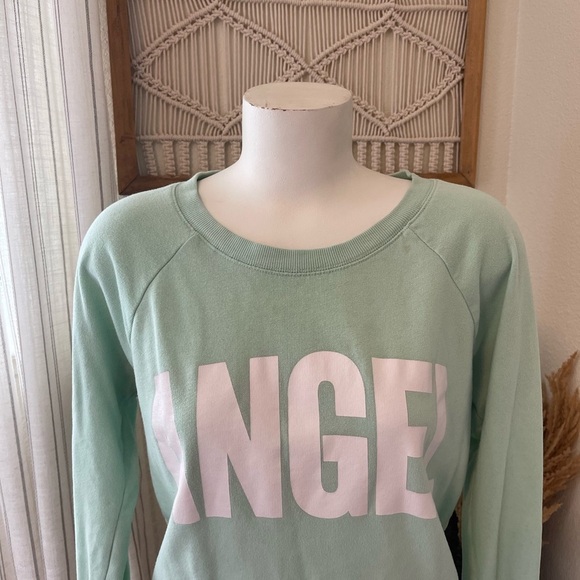 Victoria's Secret Mint Green Angel Sweater Size Medium - Picture 1 of 2